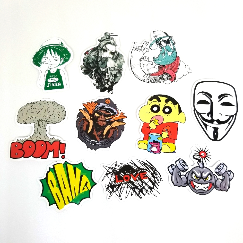 🔴10 VSCO waterproof vinyl stickers